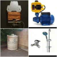 لوله کشی نصب  تانکر پمپ آبگرمکن شیر الات لوله کش