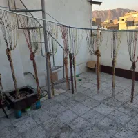 پرده مهره ای|پرده، رانر، رومیزی|تهران, عباس‌آباد|دیوار