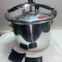 زودپز قدیمی بزرگ جنس آلومنیوم اصل