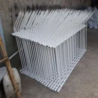 مقداری نرده حفاظ اماده رنگ شده