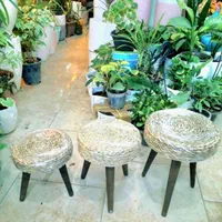 پایه گلدان حصیری|گل و گیاه طبیعی|بروجرد, |دیوار