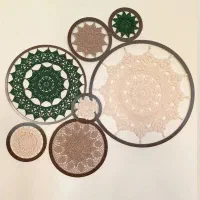ماندالا ، کیف، کلاه ،دستکش