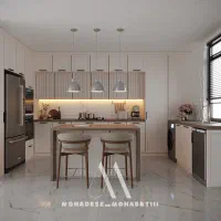 طراحی تخصصی کابینت آشپزخانه + ارائه طرح سه‌بعدی|خدمات پیشه و مهارت|رشت, خرسندی|دیوار