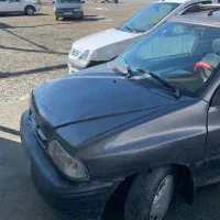 پراید مدل ۸۱ دوره رنگ یک شاسی جزعی ضربه