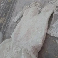 لباس عروس دانتل مدل اروپایی