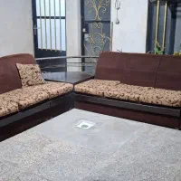 فروش مبل ۷نفره تمیز|مبلمان خانگی و میز عسلی|درگهان, |دیوار
