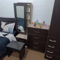 تخت خواب دو نفره ودراور ولوازم آرایشی|تخت و سرویس خواب|مریوان, |دیوار