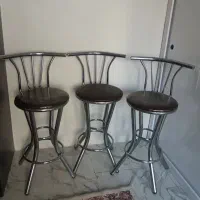 سه صندلی اوپن در حد نو