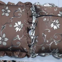 روبالشتی ساتین دورچین دار|سرویس روتختی|تهران, شمشیری|دیوار