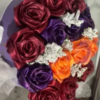 گل شب یلدا|گل مصنوعی|اهر, |دیوار