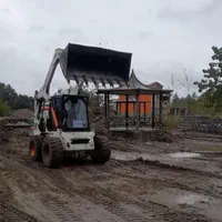 حمل نخاله وکندن استخر