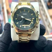 ساعت کاسیو جی شاک دو زمانه موتور ژاپن فلزی Casio|ساعت|اصفهان, قلعه طبره|دیوار