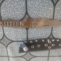 چاقو محمد قمی(غلاف چرم طبیعی)