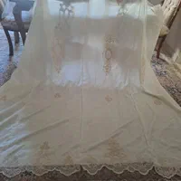 پرده حریر آستردار