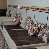 مبل نه نفر در حد سالم|مبلمان خانگی و میز عسلی|خرمدره, |دیوار