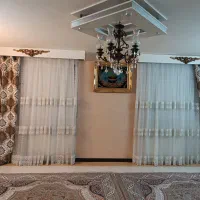 پرده تور خامه دوزی همراه والان