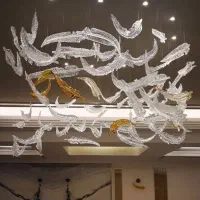 لوستر پر کریستال|لوستر و چراغ آویز|تهران, فردوسی|دیوار