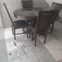 ناهارخوری چهارنفره تمام چوب