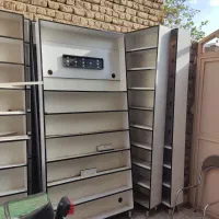 قفسه چوبی|کتابخانه، شلف، قفسههای دیواری|خرمآباد, |دیوار