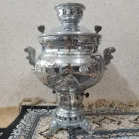 یک سماور بزرگ ۶ لیتری سالم و نو|سماور، چای‌ساز، قهوه‌ساز|چالوس, |دیوار