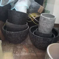 گلدان سفالی و سرامیکی و آبنما درجه یک