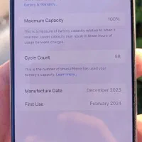 ایفون ۱۵پرومکس ۲۵۶نچرال تیتانیوم|موبایل|خرم‌آباد (تنکابن), |دیوار