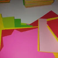 کاغذ رنگی ۹ در ۹ سانت|لوازم التحریر|تهران, ائمه اطهار|دیوار