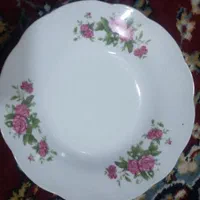 بشقاب خورشت خوری گل سرخ|ظروف سرو و پذیرایی|بروجرد, |دیوار