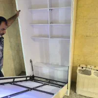 تخت یکنفره تاشو