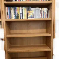 کتابخانه چوب طبیعی برند فرهنگ