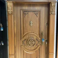 درب ضد سرقت آتار درب سلماس روکش گردو