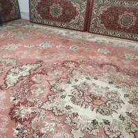 فرش دوعدد 12متری و8عدد پشتی 700شانه بدون عیب