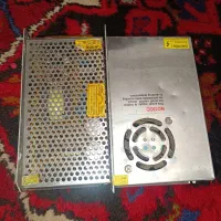 دو عدد منبع تغذیه(افزاینده و کاهنده) ۱۲ ولت صنعتی