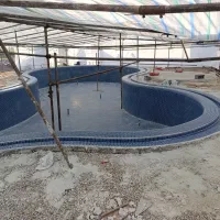 کاشی کاری استخر  آبندی استخر ومخازن