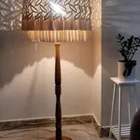 آباژور کنار سالنی مکرومه