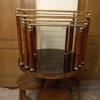 عسلی برنز سه تیکه ایتالیایی|مبلمان خانگی و میز عسلی|تهران, کاج|دیوار