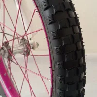 دوچرخه سایز ۱۶ صورتی دخترانه درحدصفر|دوچرخه، اسکیت، اسکوتر|تبریز, |دیوار