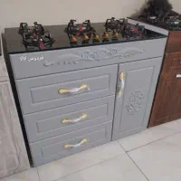 اجاق گاز طرح فر mdf طرح جدید5شعله (فردوس کالا)|اجاق گاز و لوازم برقی پخت‌وپز|گرگان, |دیوار