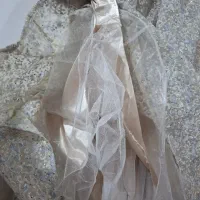 لباس مجلسی گیپور نگین دار|لباس|قدس, شهرقدس|دیوار