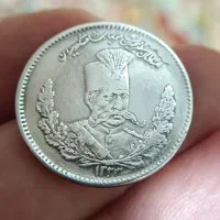 سکه نقره دو هزار دیناری مظفرالدین شاه قاجار|کلکسیون سکه، تمبر، اسکناس|رضوانشهر, |دیوار