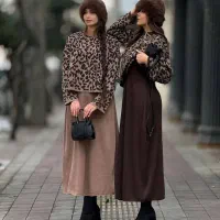 شومیز دامن پلنگی