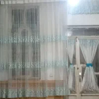 سرویس کامل پرده همراه با چوب پرده