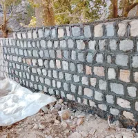 اجرای سنگ لاشه،مالون،خشت فرش،سنگ فرش،بلوک فرش|خدمات پیشه و مهارت|لردگان, |دیوار