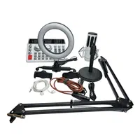 میکرفون Dragon sound Bm7000 با کارت صدای AM200S|دوربین عکاسی و فیلم‌برداری|تهران, ونک|دیوار