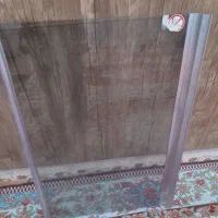 درب شیشه ای روی اجاق گاز