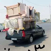 باربری با وانت اریسان شبانه روزی حتا روزای تعتیل