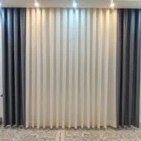 طراحی و اجرا پرده .دوخت و نصب و فروش پارچه عمده|پرده، رانر، رومیزی|شهرکرد, |دیوار