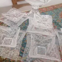 اجیل خوری میوه خوری بزرگ پیش دستی وپیاله