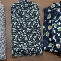 سه قواره پارچه چادر رنگی