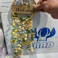 حلقه شمشاد چوبی|گل مصنوعی|تهران, بازار|دیوار